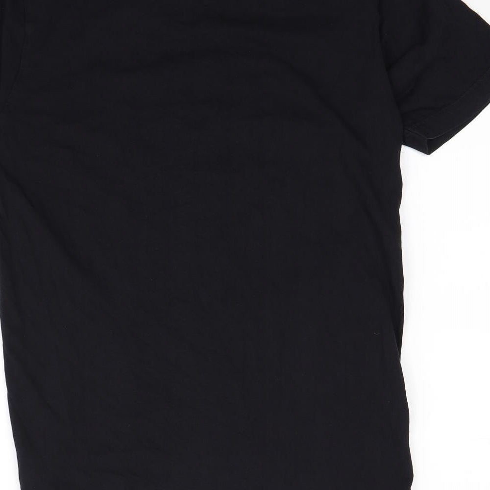 Bench Mens Black    T-Shirt Size S