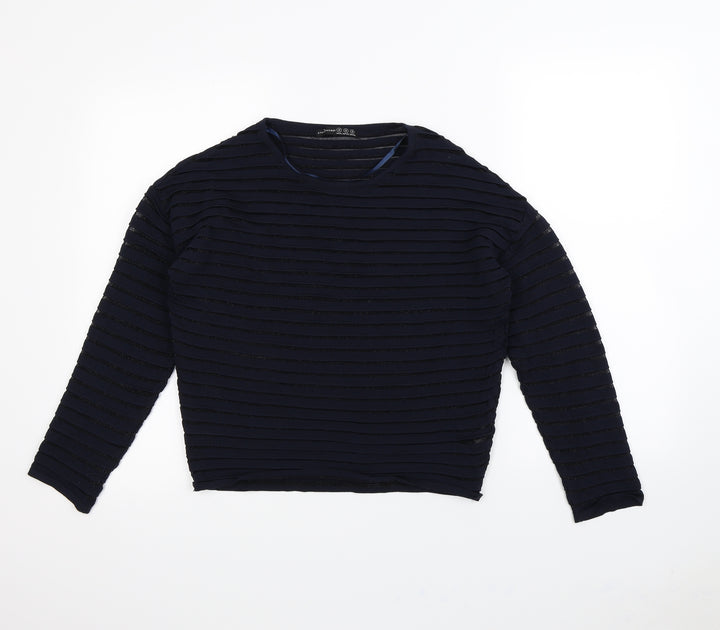 Atmosphere Womens Blue   Basic Blouse Size S