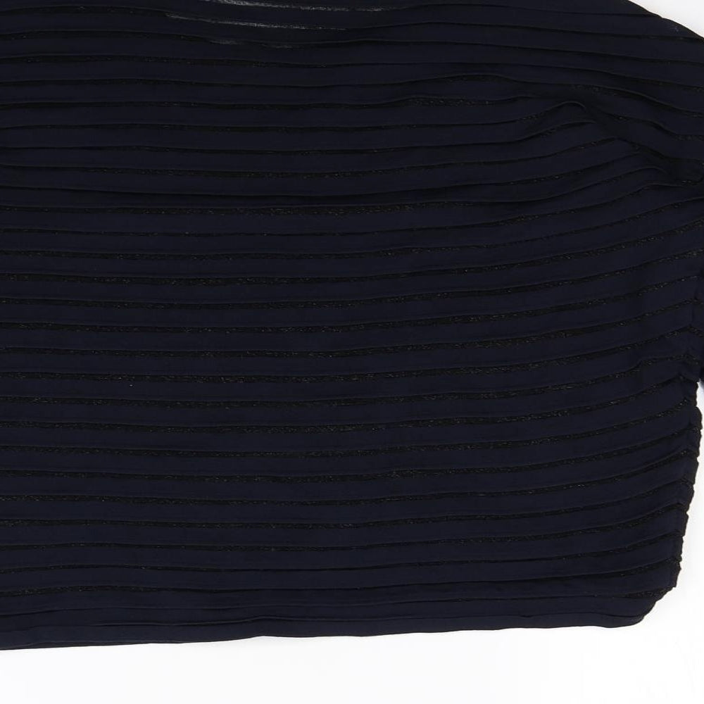 Atmosphere Womens Blue   Basic Blouse Size S
