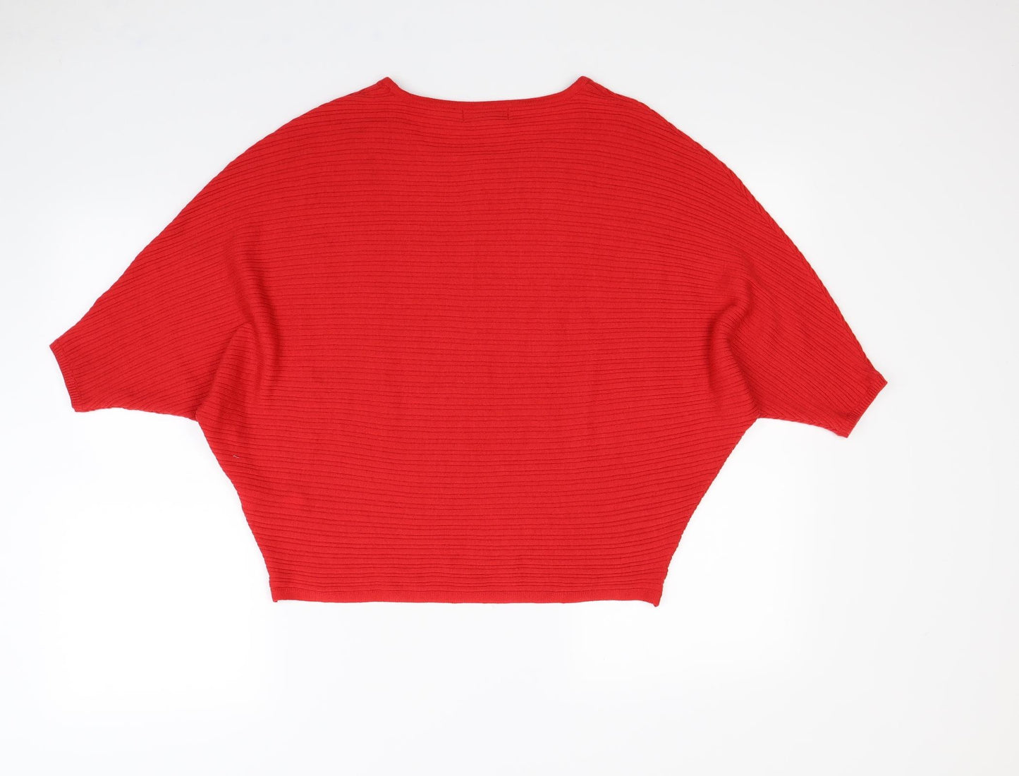 F&F Womens Red   Pullover Jumper Size 8