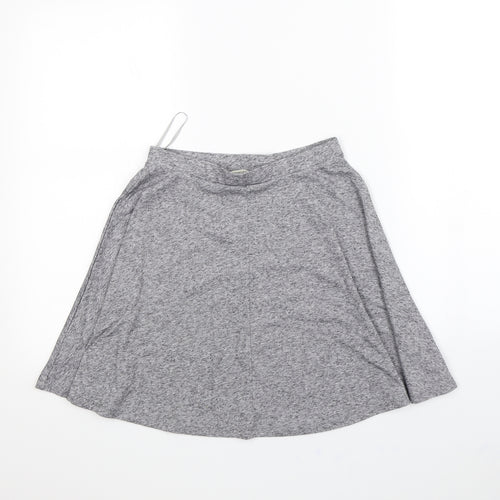 Papaya Womens Grey   Flare Skirt Size 8