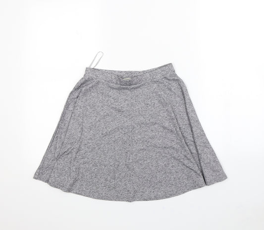 Front view of Papaya women’s grey flare skirt, size UK 8