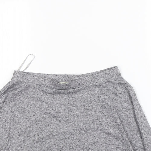 Papaya Womens Grey   Flare Skirt Size 8