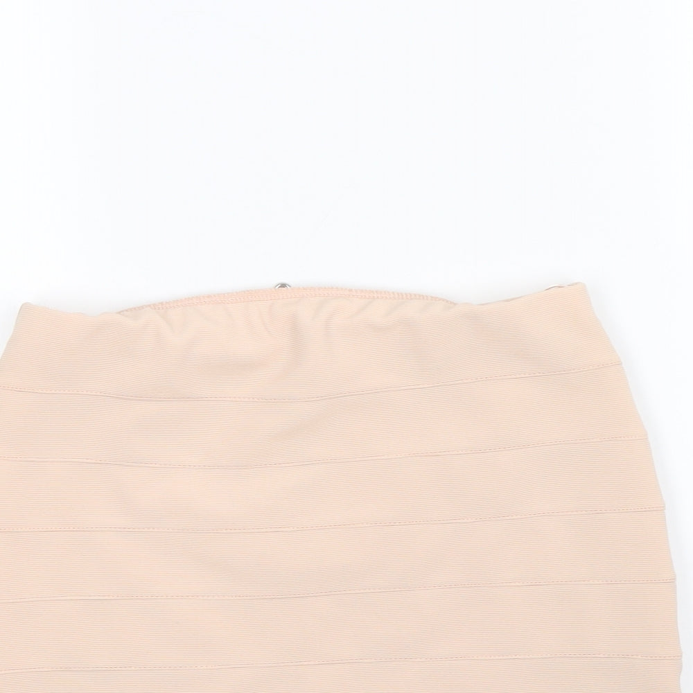 New Look Womens Pink   Mini Skirt Size 10