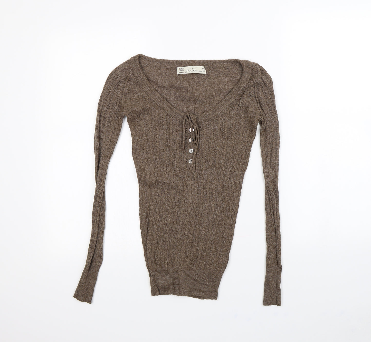 Preworn Womens Brown   Pullover Jumper Size S