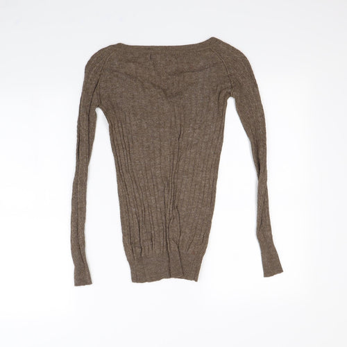 Preworn Womens Brown   Pullover Jumper Size S