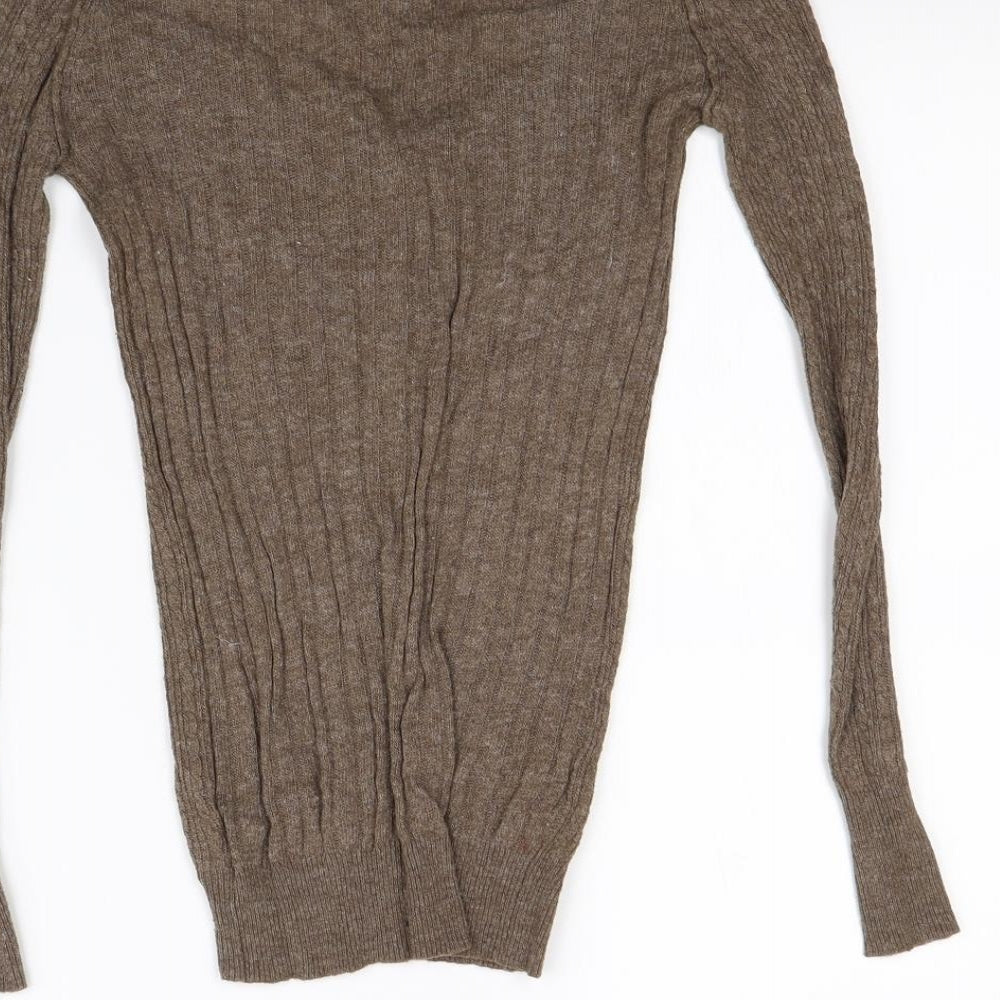 Preworn Womens Brown   Pullover Jumper Size S