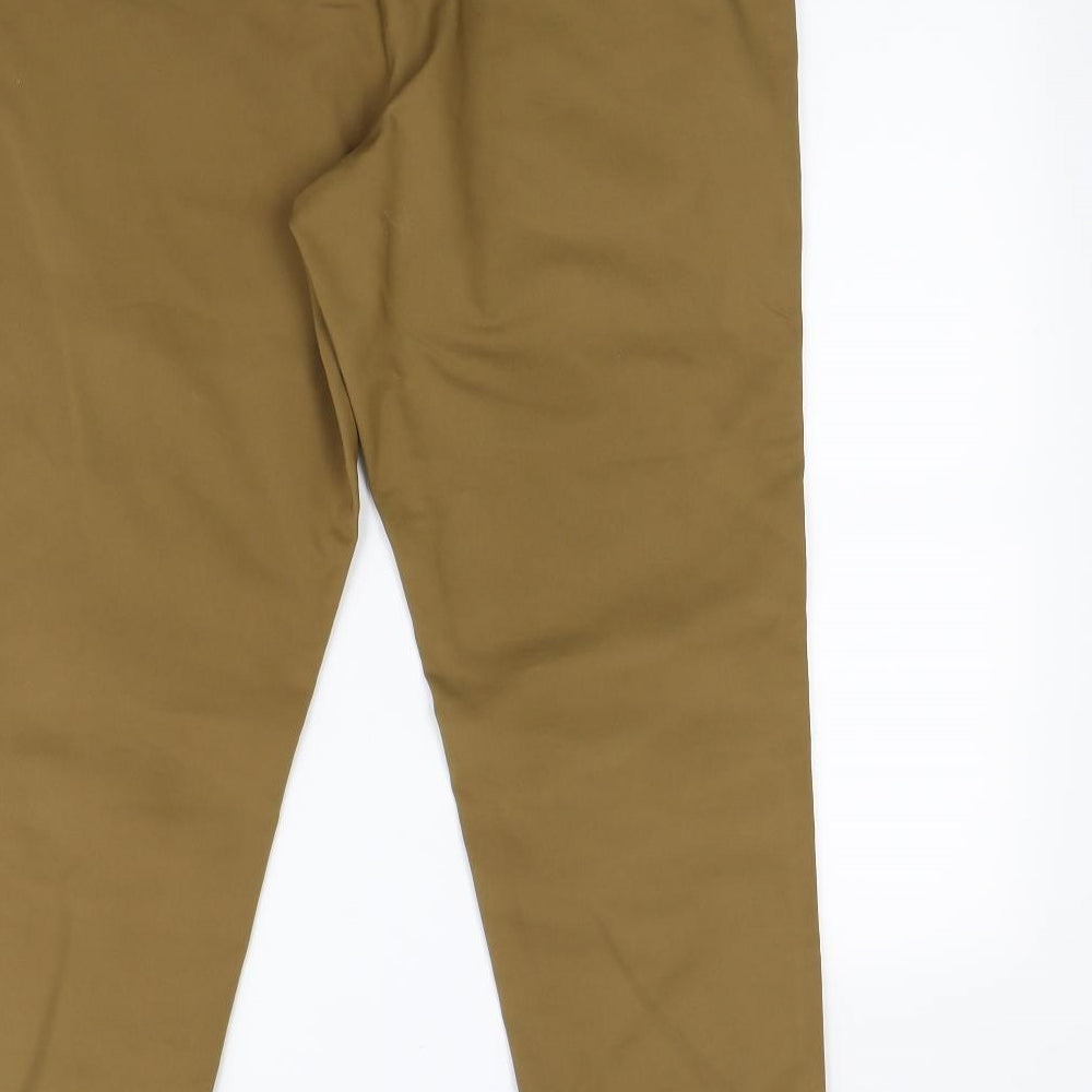 H&M Mens Brown   Trousers  Size 38 in L30 in