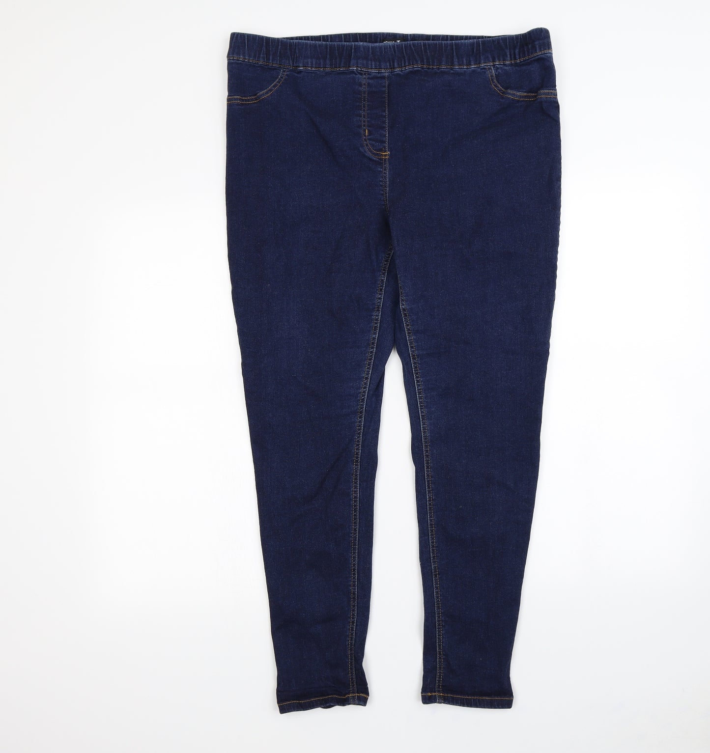 TU Womens Blue   Jegging Jeans Size 18 L30 in