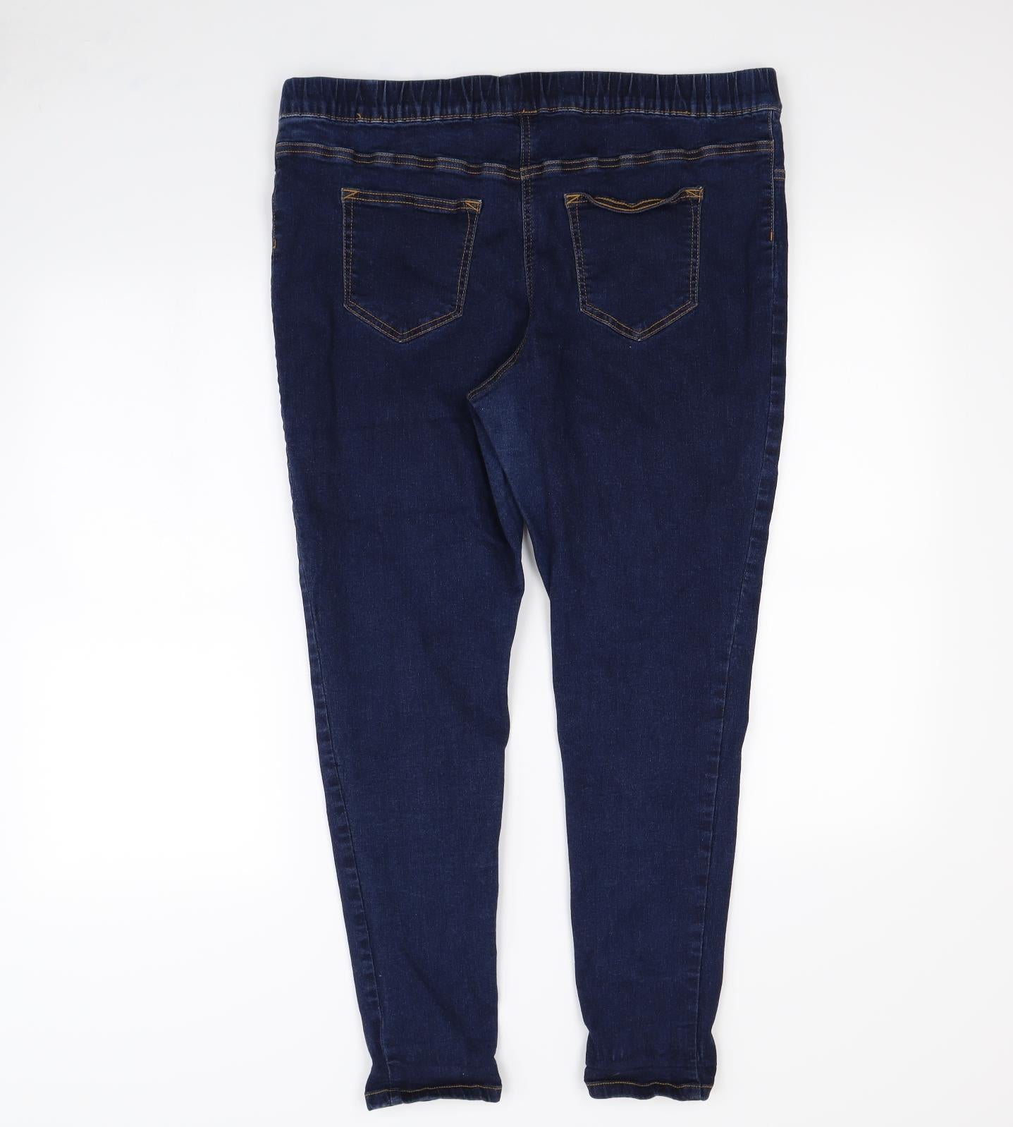TU Womens Blue   Jegging Jeans Size 18 L30 in