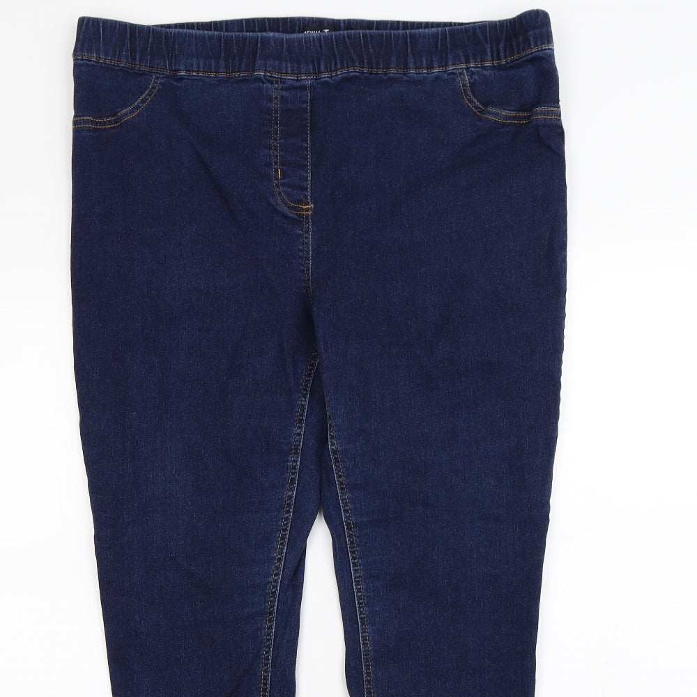 TU Womens Blue   Jegging Jeans Size 18 L30 in