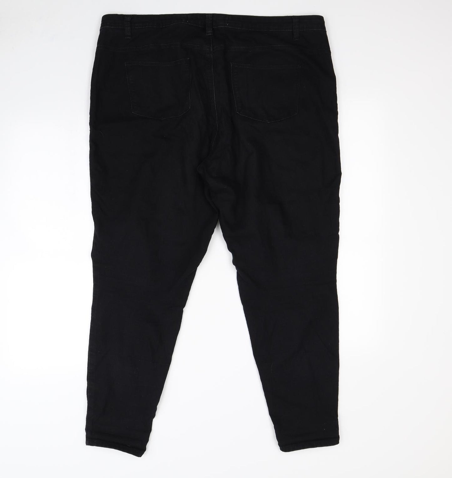 Denim & Co. Womens Black   Skinny Jeans Size 20 L28 in