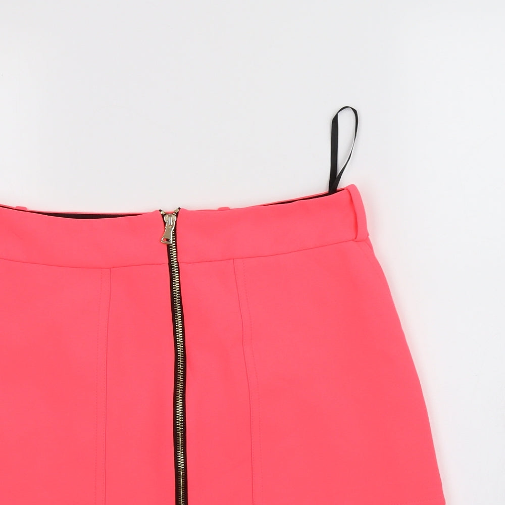 River Island Womens Pink   Mini Skirt Size 12