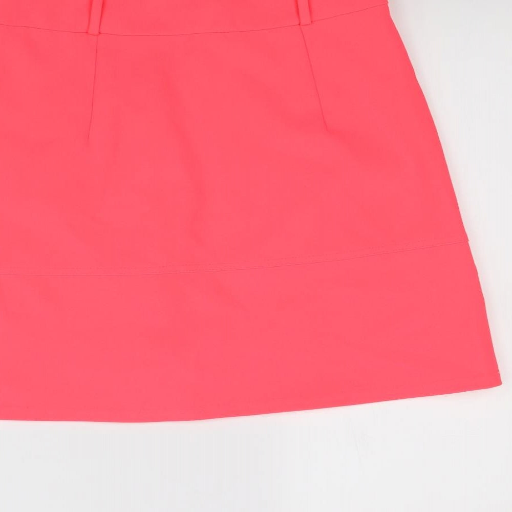 River Island Womens Pink   Mini Skirt Size 12