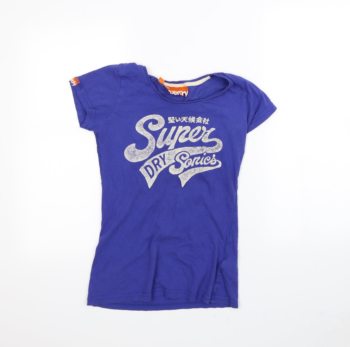 Superdry Womens Blue   Basic T-Shirt Size S
