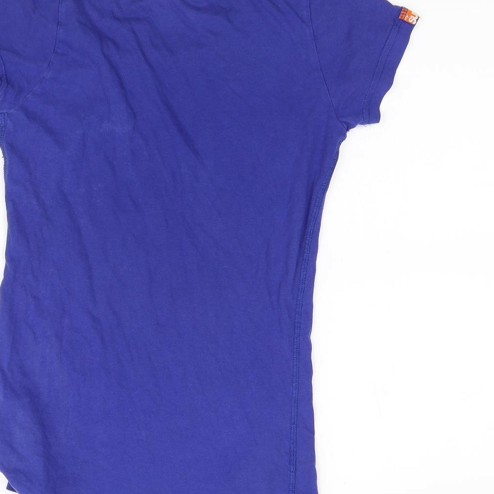 Superdry Womens Blue   Basic T-Shirt Size S