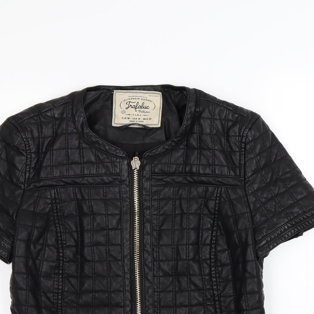 Zara Womens Black   Jacket Coat Size M