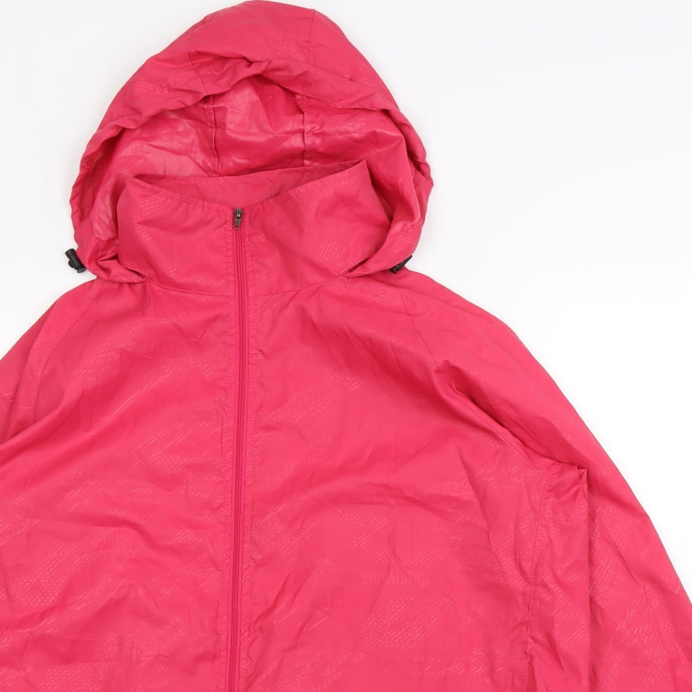 Preworn Womens Pink   Rain Coat Coat Size M