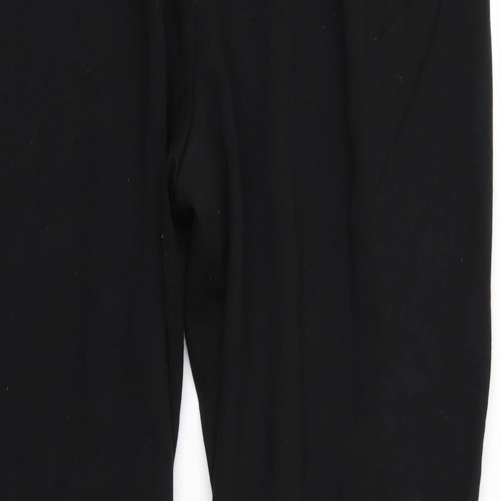 M&S Womens Black   Trousers  Size 20 L27 in