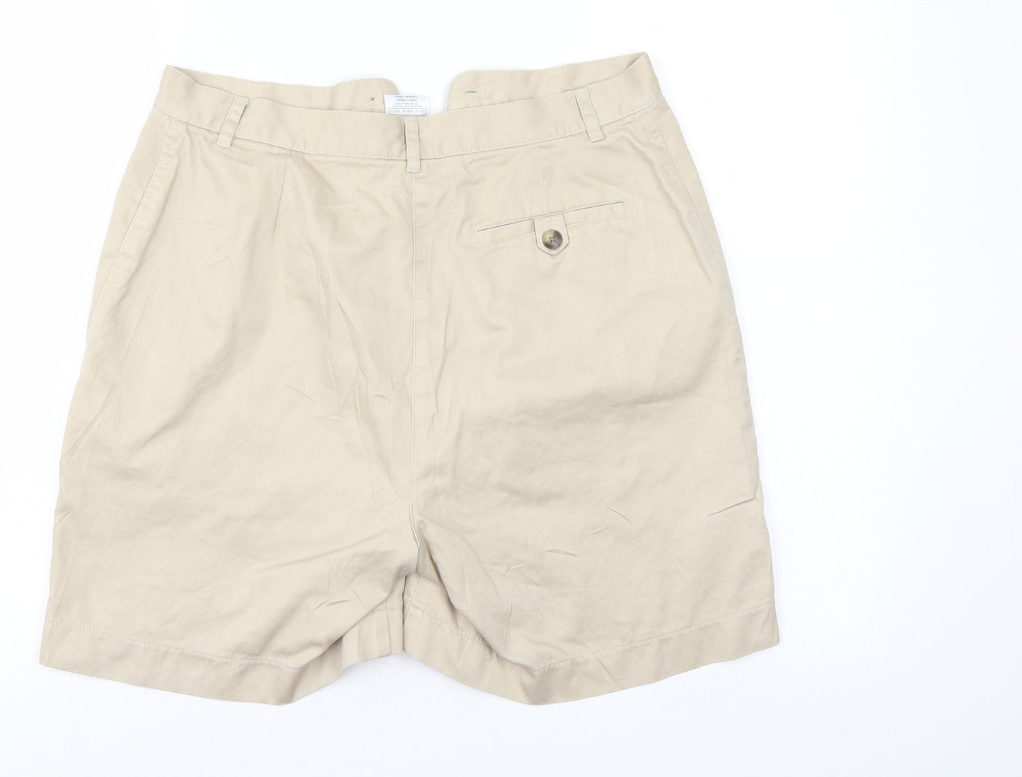 Laura Ashley Womens Ivory   Chino Shorts Size 14