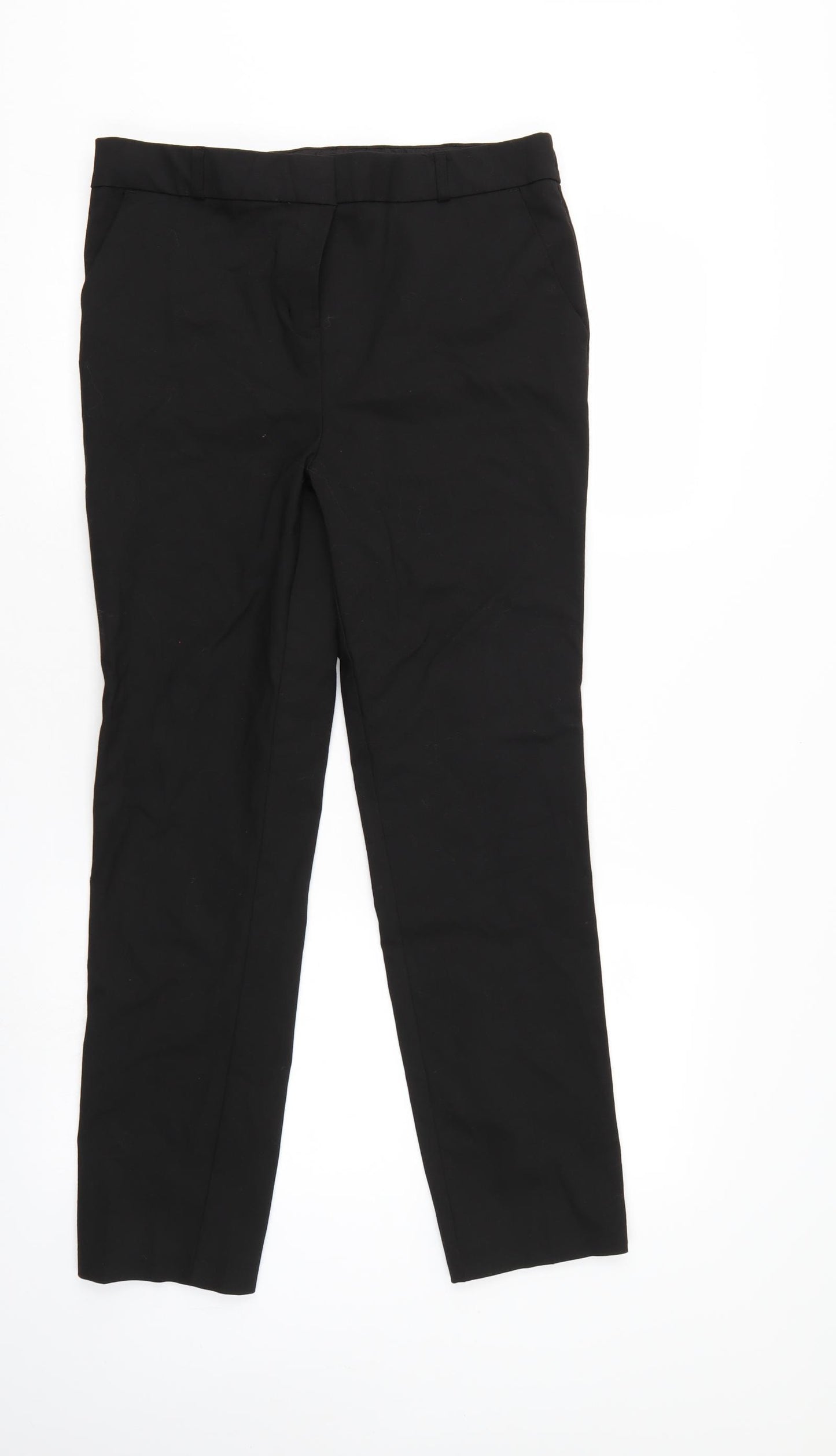 M&S Boys Black    Trousers Size 14-15 Years - School