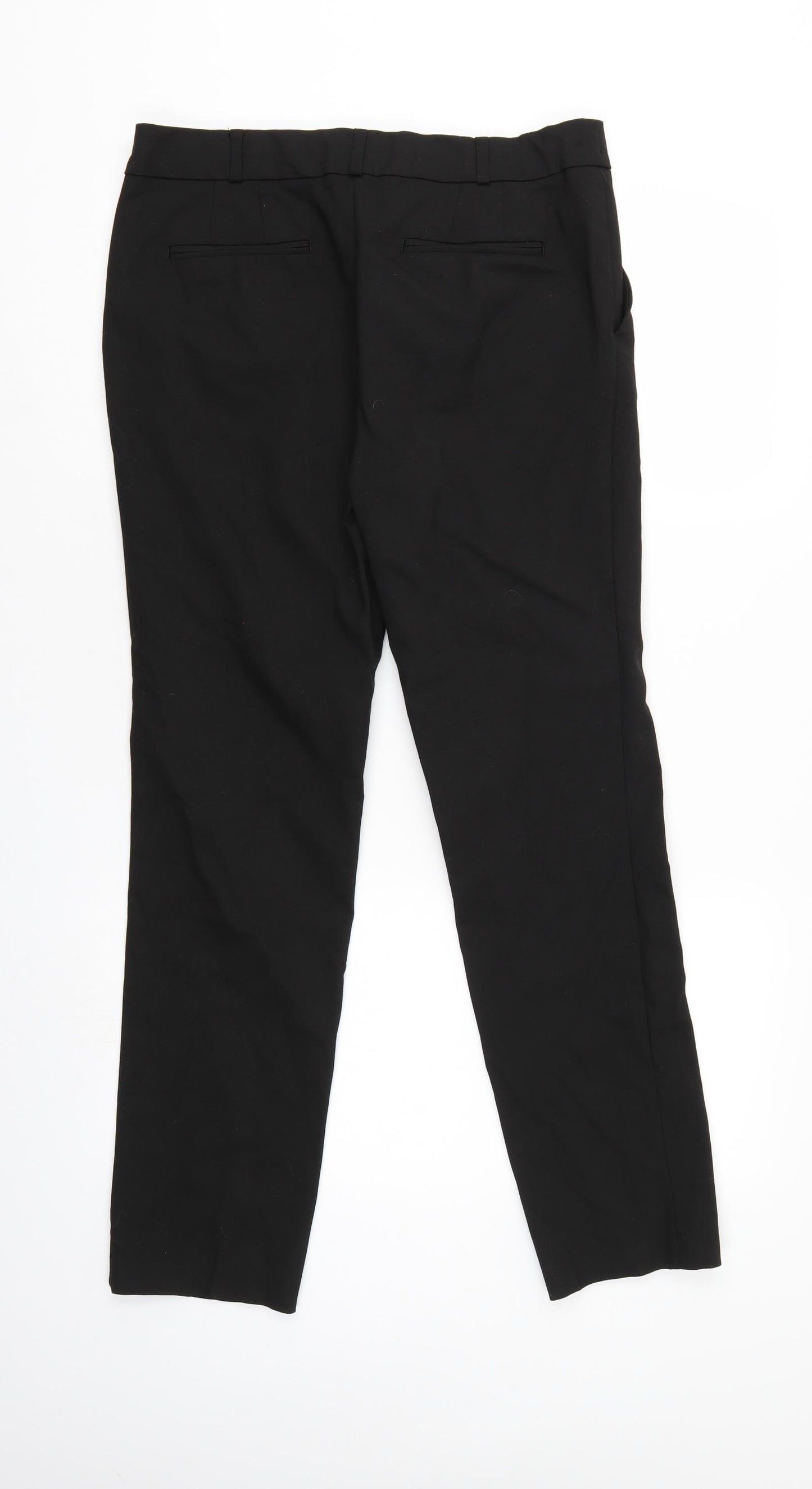 M&S Boys Black    Trousers Size 14-15 Years - School