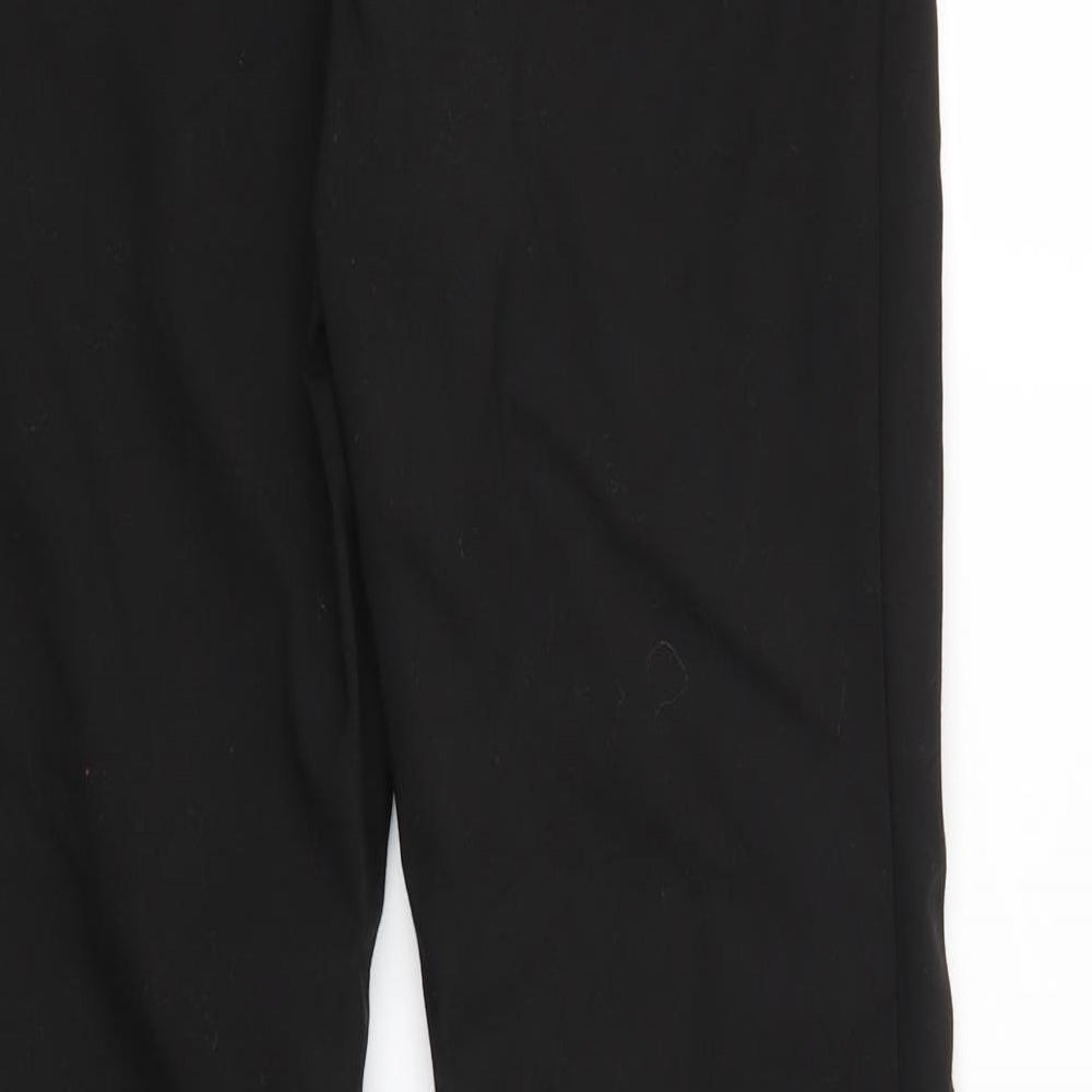 M&S Boys Black    Trousers Size 14-15 Years - School