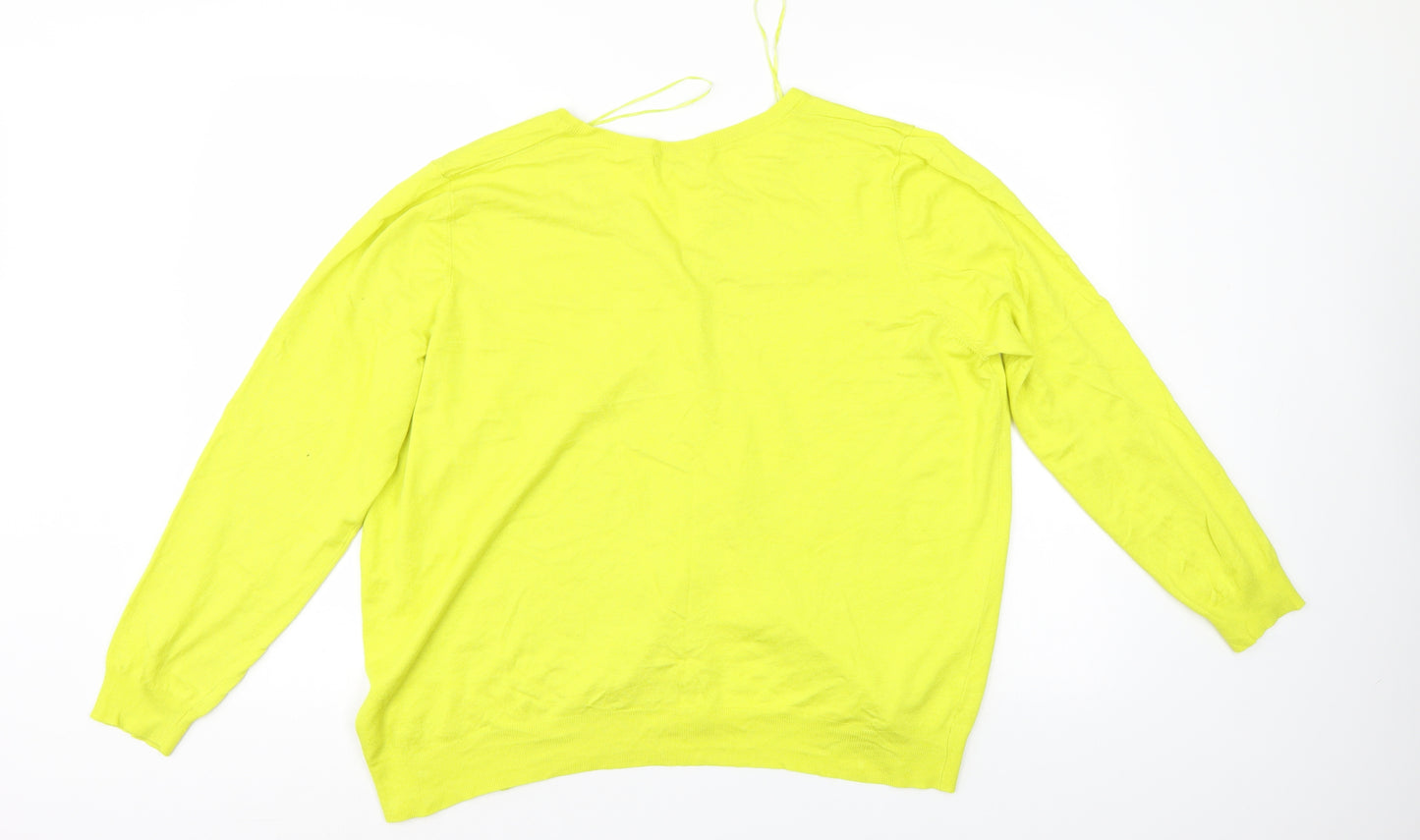 George Womens Yellow   Cardigan Jumper Size 22