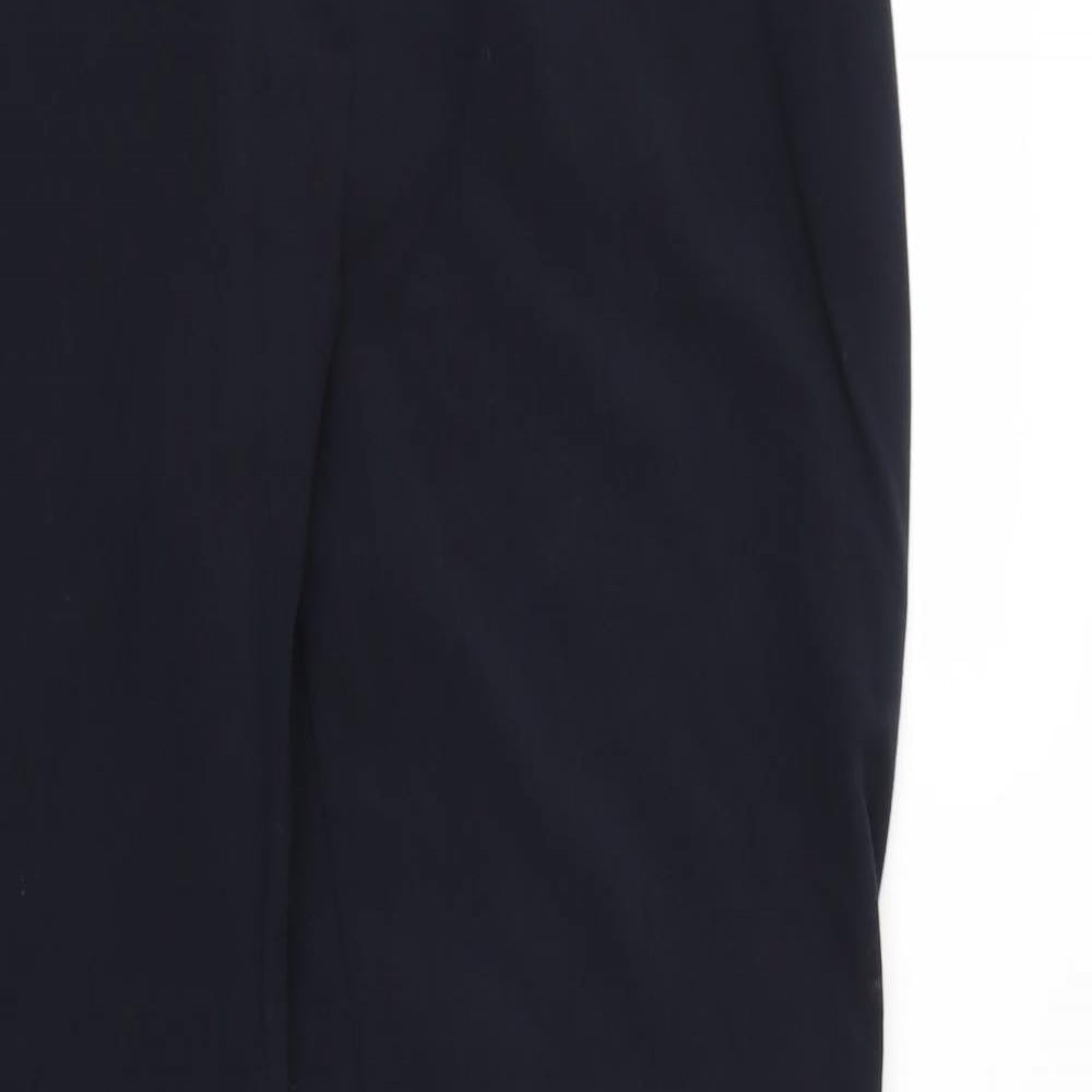 M&S Womens Blue   Trousers  Size 14 L32 in