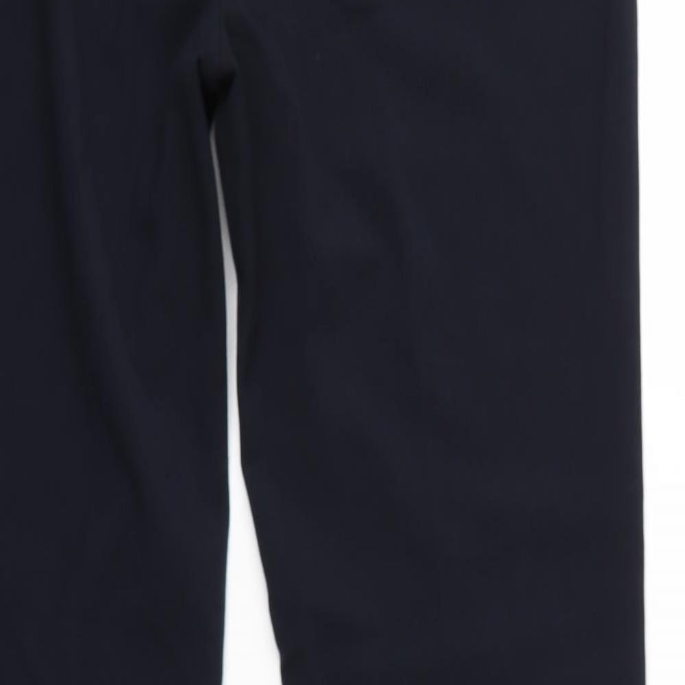 M&S Womens Blue   Trousers  Size 14 L32 in