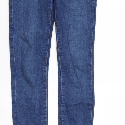 Never Denim Womens Blue  Denim Skinny Jeans Size XS L29 in