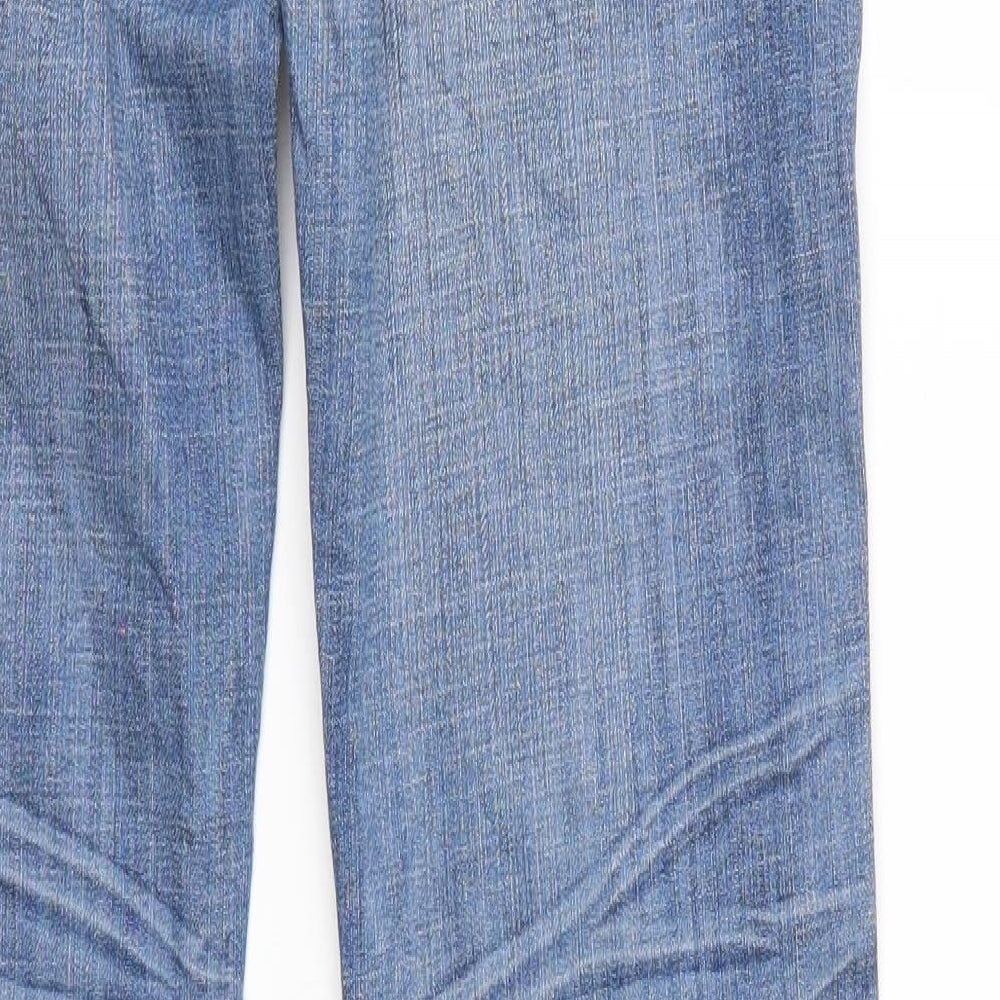 Crazy Age Womens Blue  Denim Straight Jeans Size 30 in L32 in