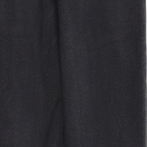 Denim & Co. Womens Black  Denim Tapered Jeans Size 10 L30 in - Elastic Waist