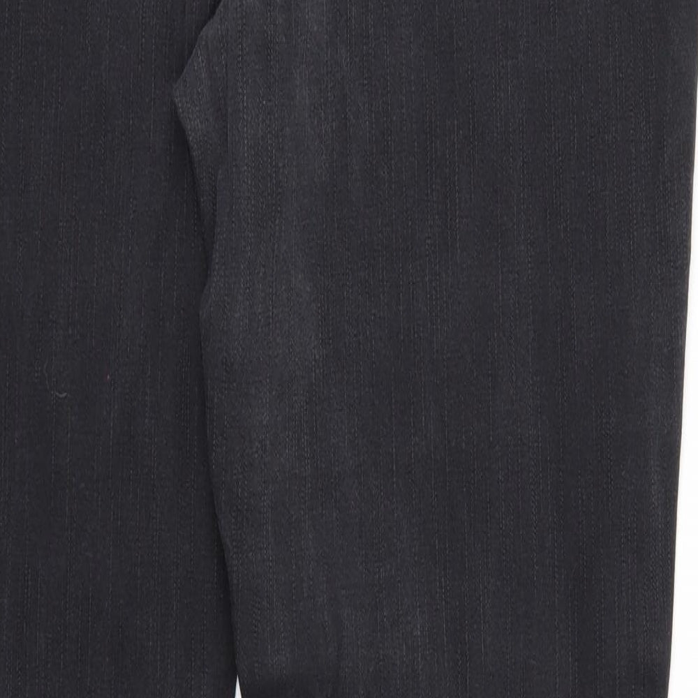 247 Womens Black  Denim Bootcut Jeans Size 18 L30 in