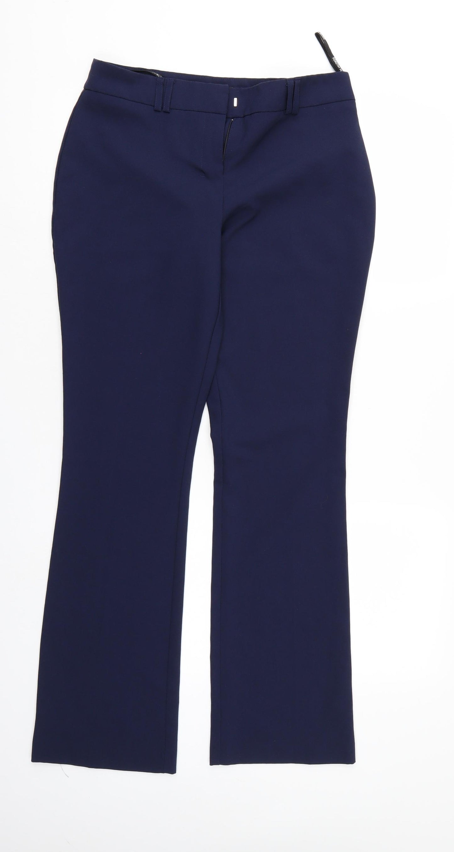 Dorothy Perkins Womens Blue   Trousers  Size 10 L30 in