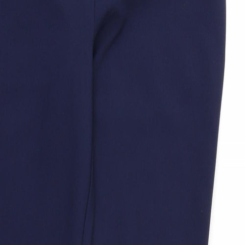 Dorothy Perkins Womens Blue   Trousers  Size 10 L30 in