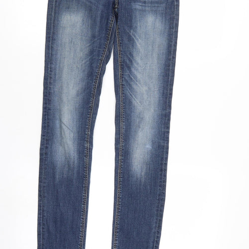 & slim Mens Blue  Denim Skinny Jeans Size 25 in L32 in