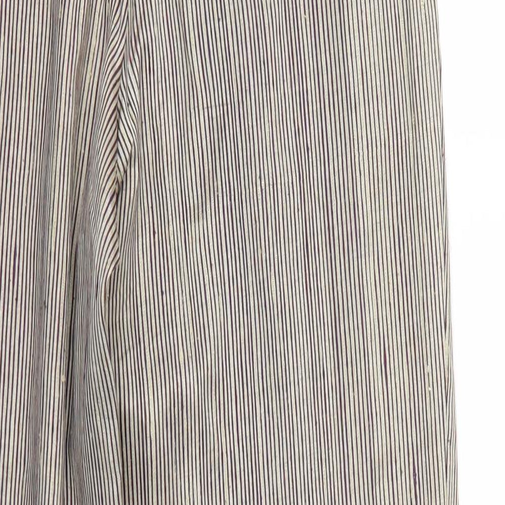 Joan & David Womens Multicoloured Striped  Trousers  Size 10 L29 in