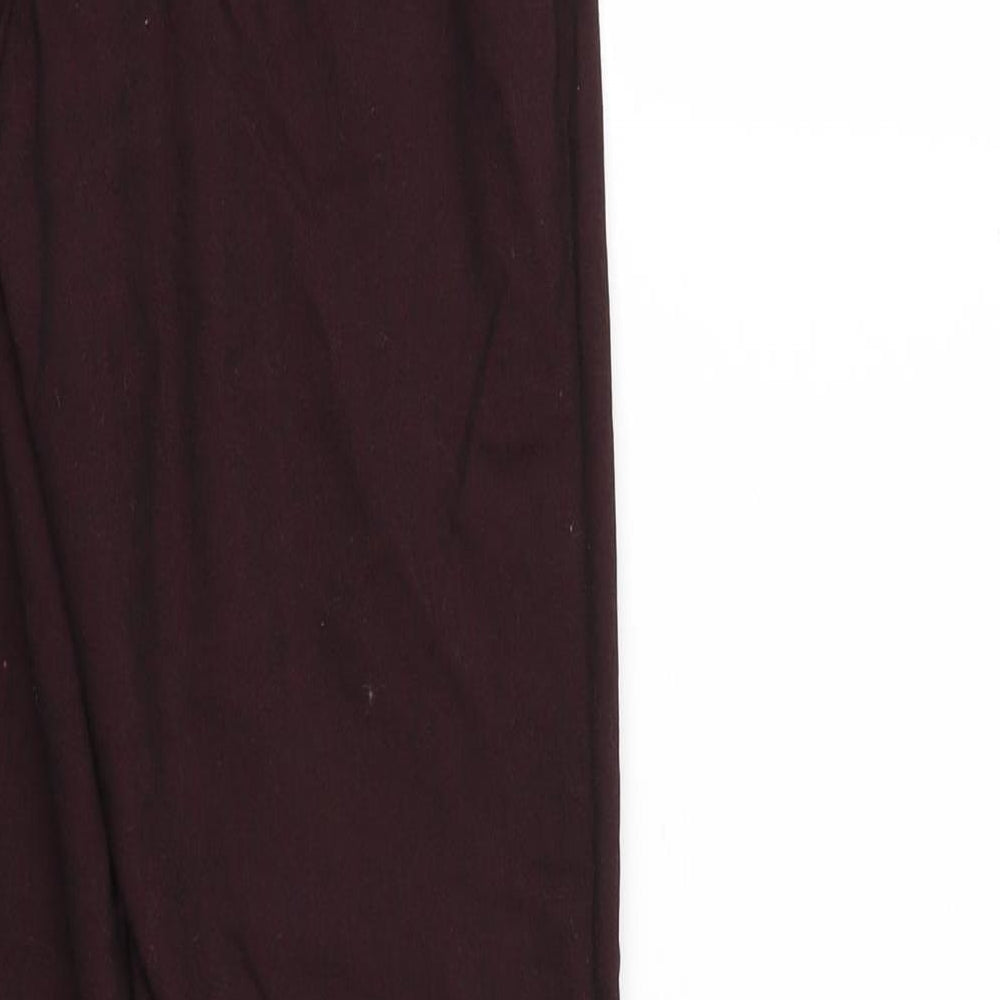 H& Womens Red  Denim Skinny Jeans Size 8 L26 in