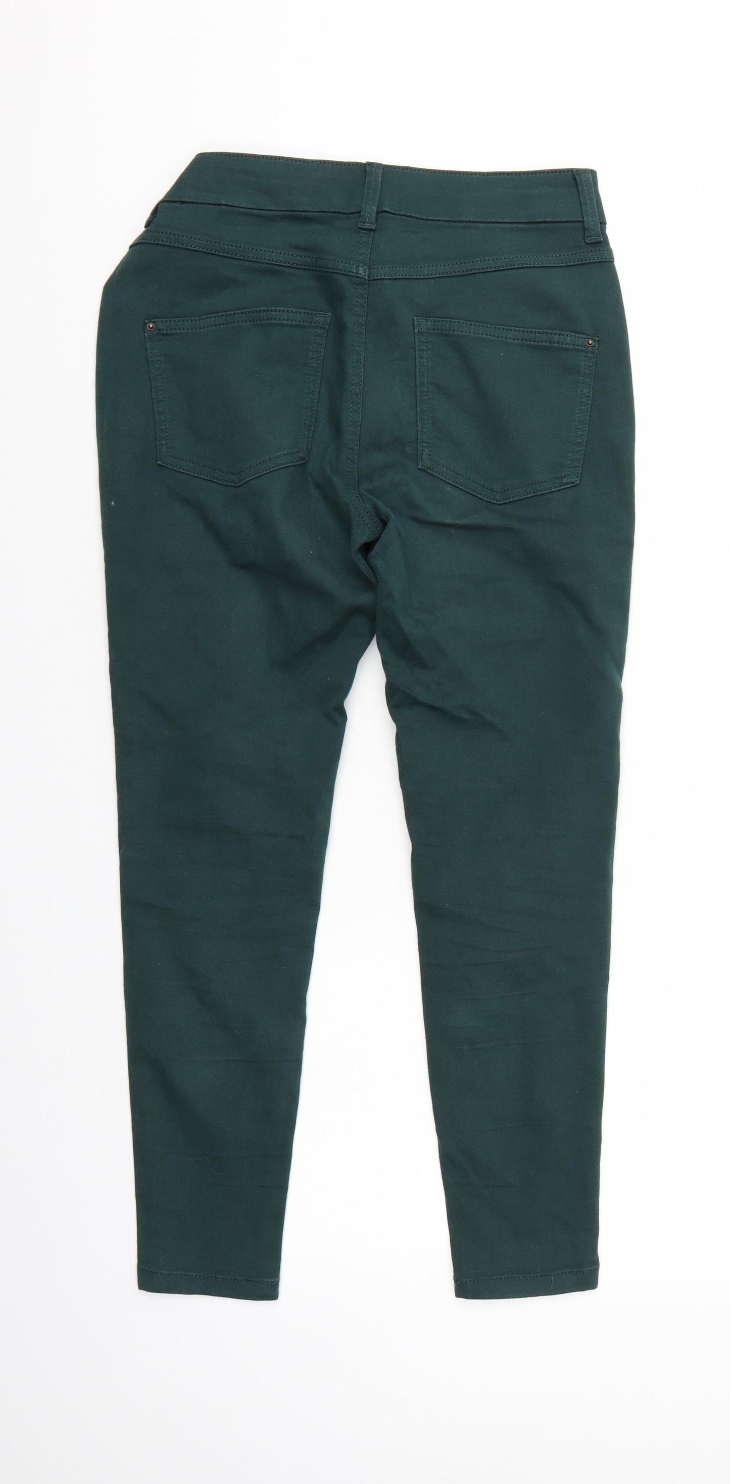 M&S Womens Green   Jegging Jeans Size 10 L25 in