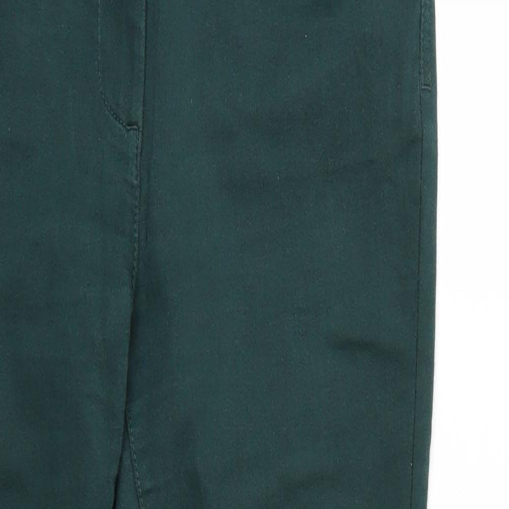 M&S Womens Green   Jegging Jeans Size 10 L25 in