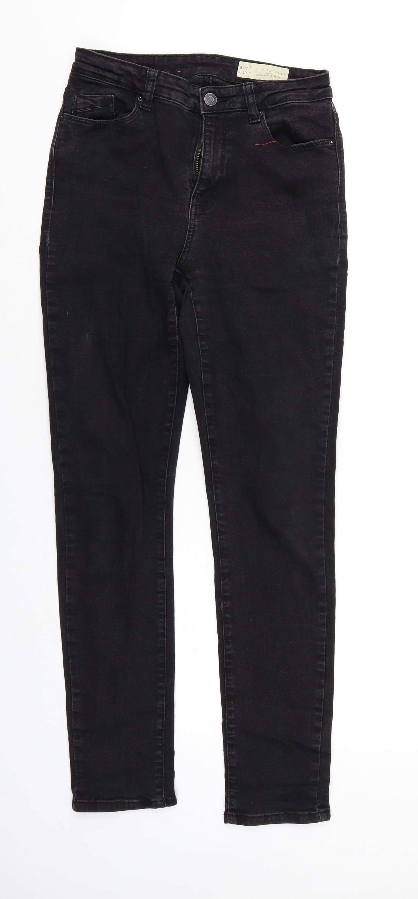 Spirit Mens Black   Skinny Jeans Size 27 L32 in