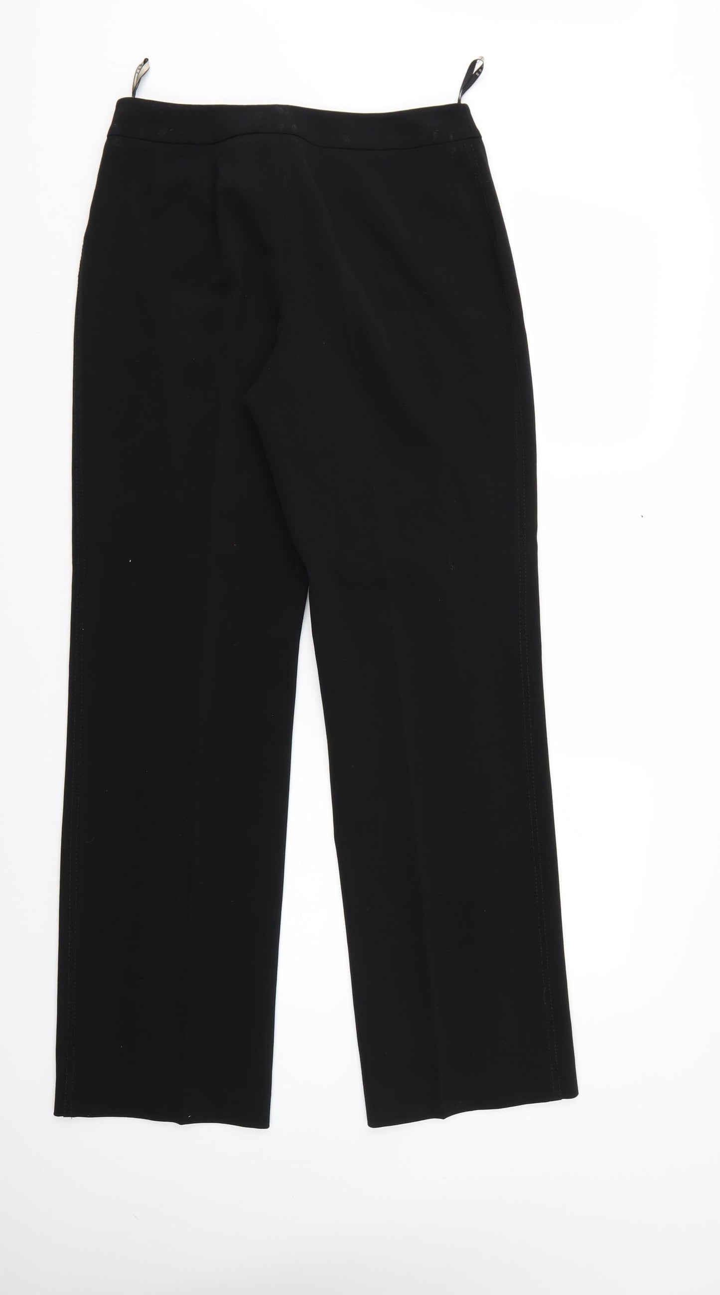 Coast Womens Black   Trousers  Size 12 L30 in