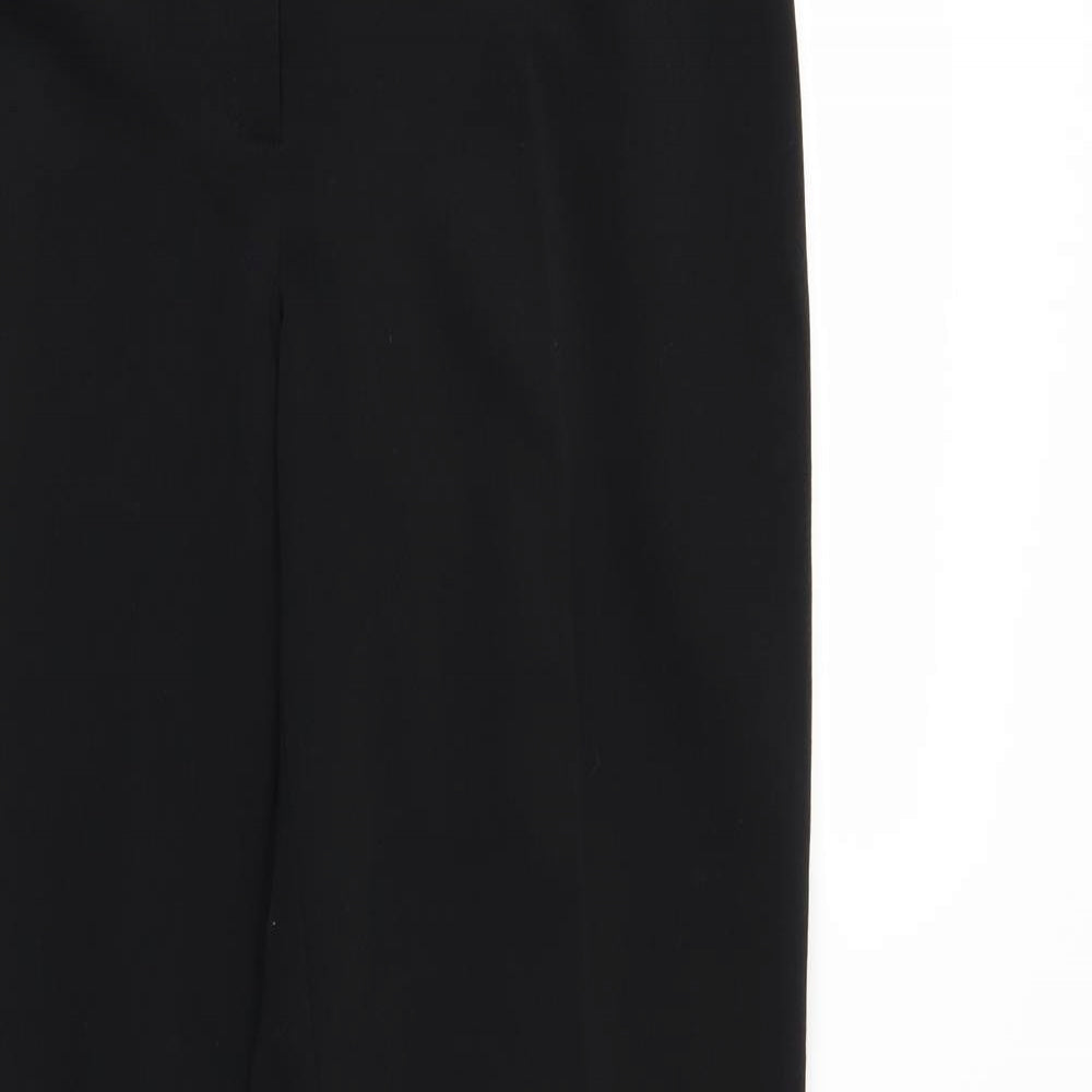 Coast Womens Black   Trousers  Size 12 L30 in