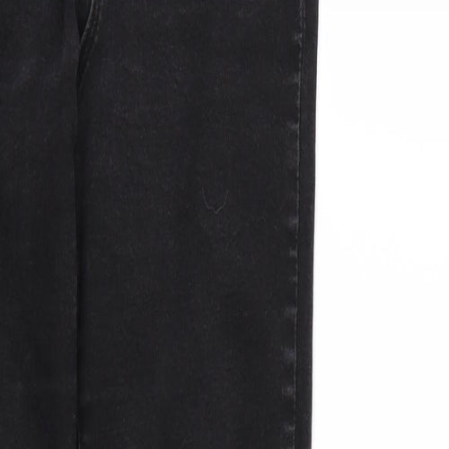 Denim & Co. Womens Black  Denim Jegging Jeans Size 10 L29 in - Elastic Waist