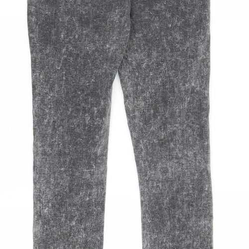 New Look Womens Grey  Denim Jegging Jeans Size 8 L28 in