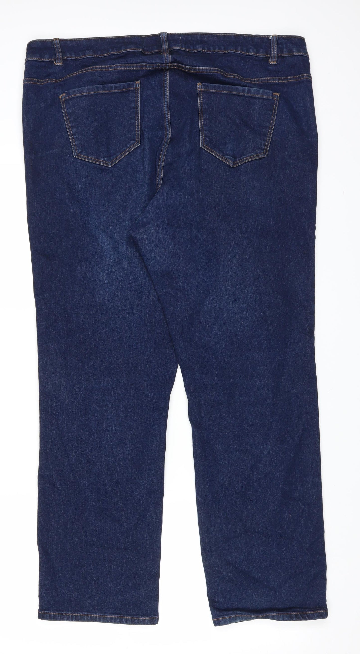 George Womens Blue  Denim Straight Jeans Size 20 L28 in