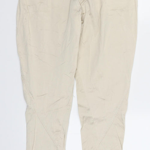 Jolie Womens Ivory   Chino Leggings Size 30 in L28 in - Shiny
