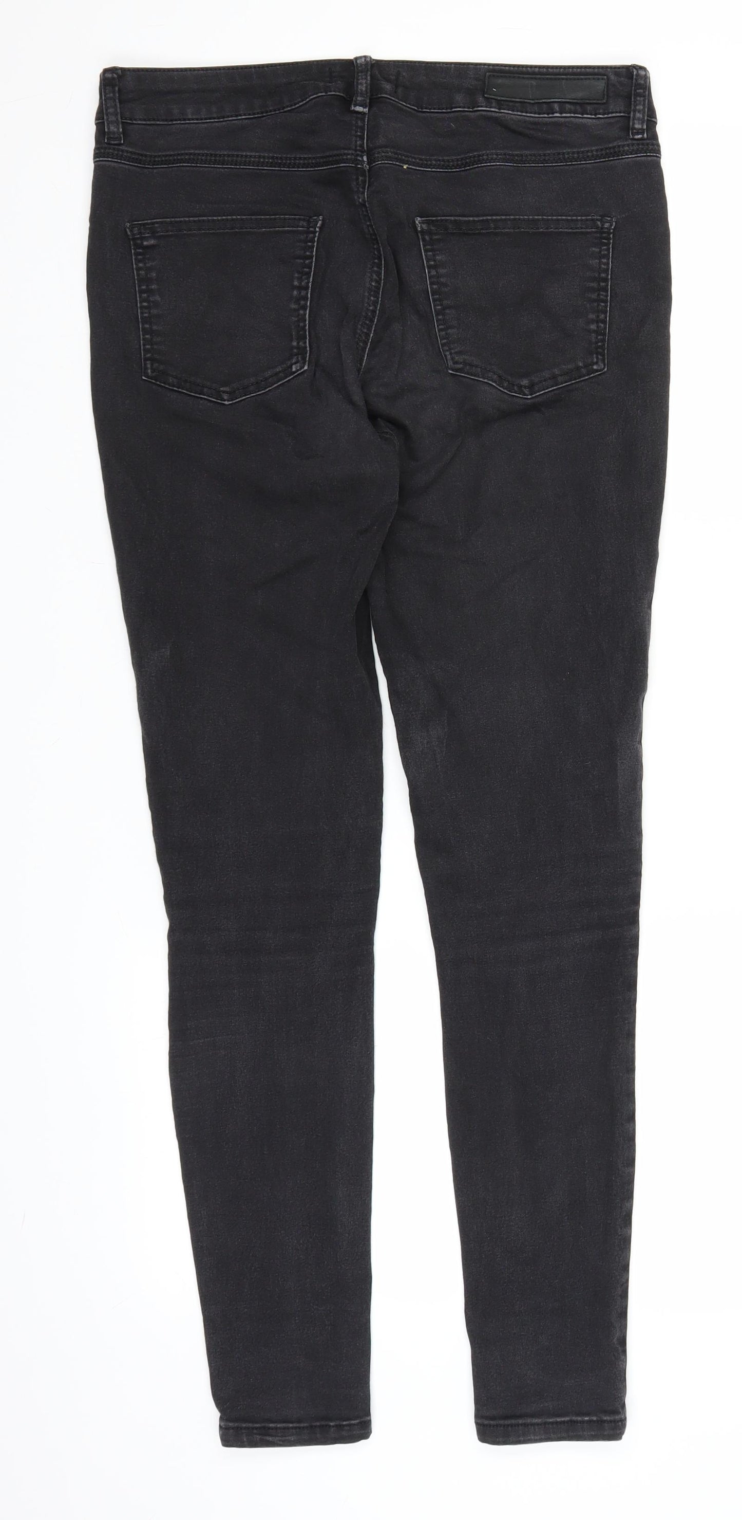 Label Lab Womens Black  Denim Jegging Jeans Size 30 in L28 in