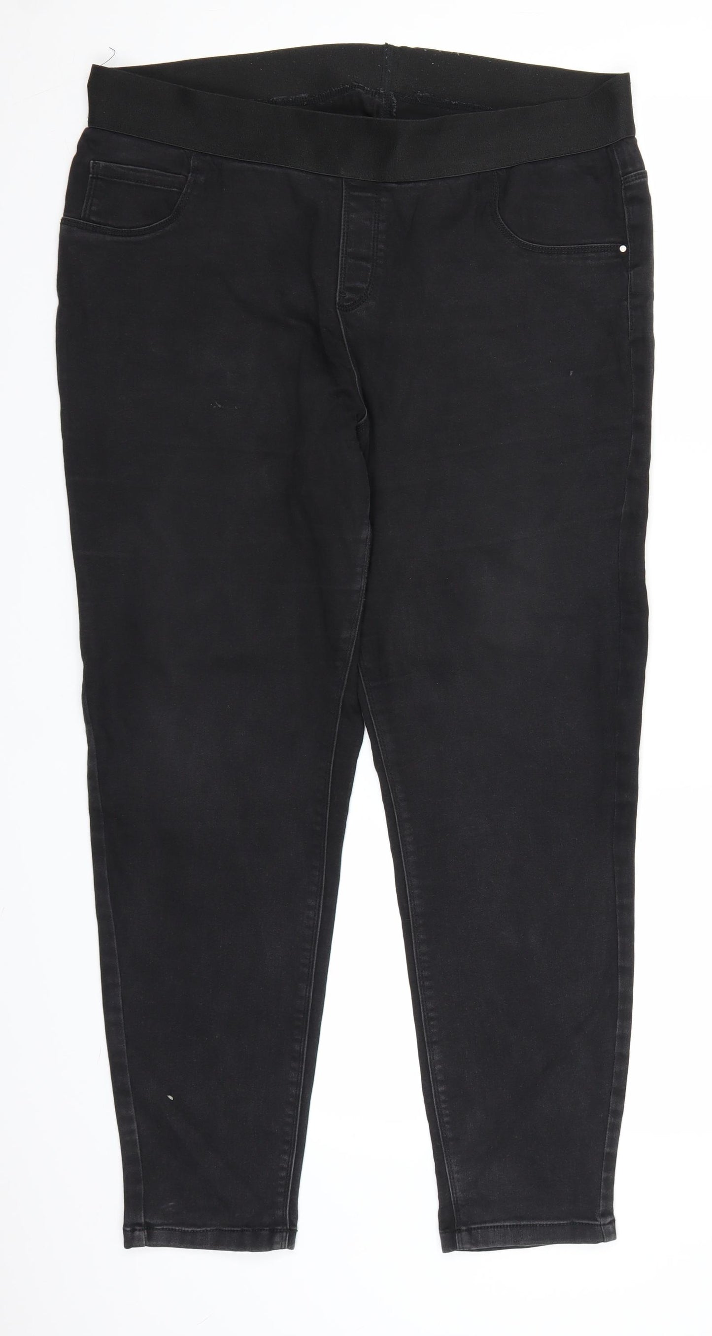George Womens Black   Jegging Jeans Size 18 L26 in